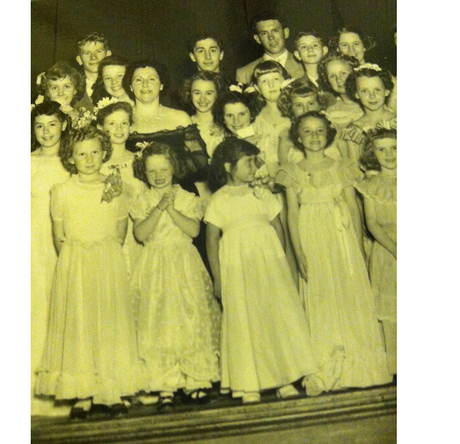 Nancy's early recital performance